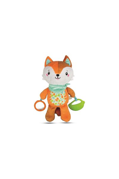CLEMENTONI ثعلب قطيفة نشط للأطفال Happy Fox