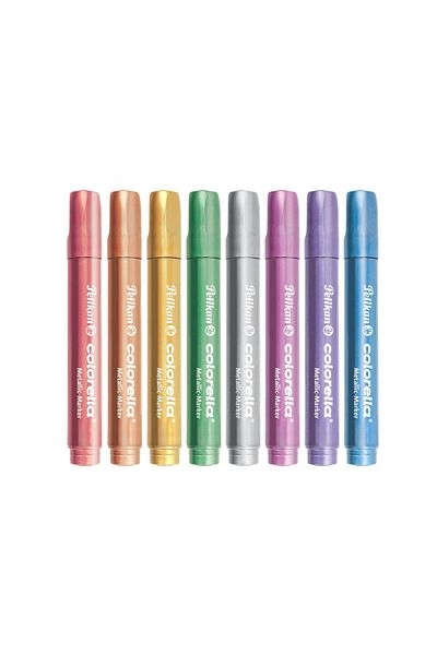 Pelikan Felt-tip Colorella Metallic 8 Colors Felt-tip Crayons