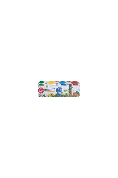Bubu Bu-Bu Play Dough 4 Colors 4 x 125 Grams Play Dough