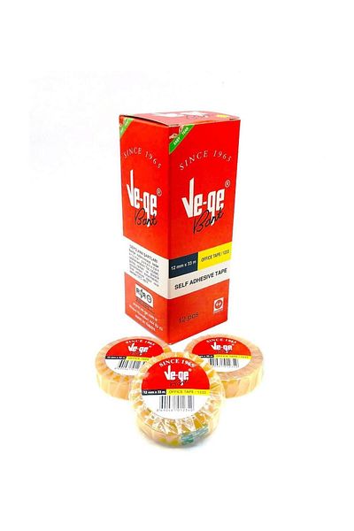 Ve-ge Vege 12x33mt - 12 Pieces Cellophane Bands (IN METAL BOX)