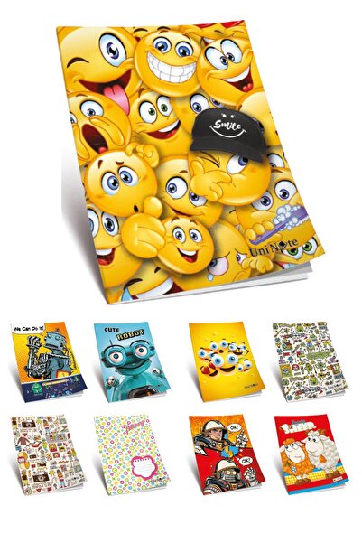 Çınar Caiet Copertă carton Cusut 4 mijlociu carouri 100 coli A5 mic 12 litri