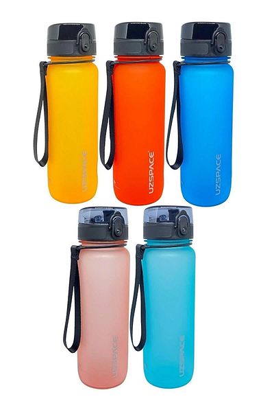 Vagonlife Uzspace Water Bottle Tritan 800 ml Tritan Water Bottle (Mixed Color 1 Piece)