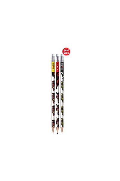Fatih Pack of 72 Super Car Pencil with Eraser