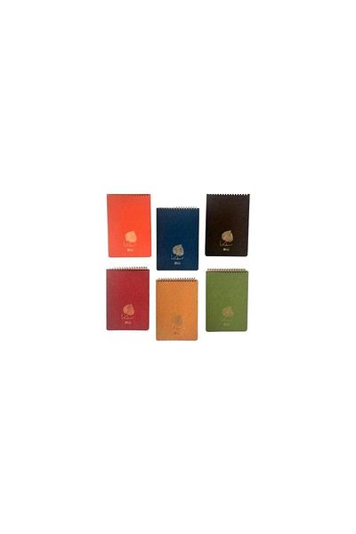 KESKİN COLOR A5 80 Sheets Lined Spiral Linden Notepad - Sharp Color (MIXED COLOR 1 PIECE)