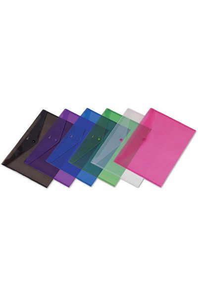 Comix A-3 File with Mixed Color Snaps - Pack of 12