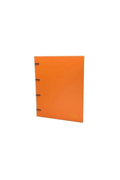 Önder Rainbow Colors A4 4 Ring Student Folder Orange