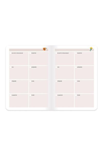 KESKİN COLOR Sharp Color Weekly Ayça Karaman Undated Agenda 17x24 CM