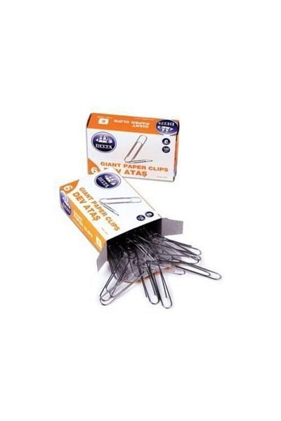 Delta Paper Clip Giant No:5 5 cm Large Paper Clip Box of 100 (1 Pack of 5 Boxs)