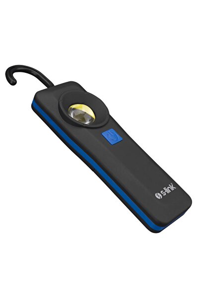 S-LINK 3w Cob Led 3xaaa 1.5v Pil Lensli Özel Tasarımlı Manyetik Tutuculu El Feneri