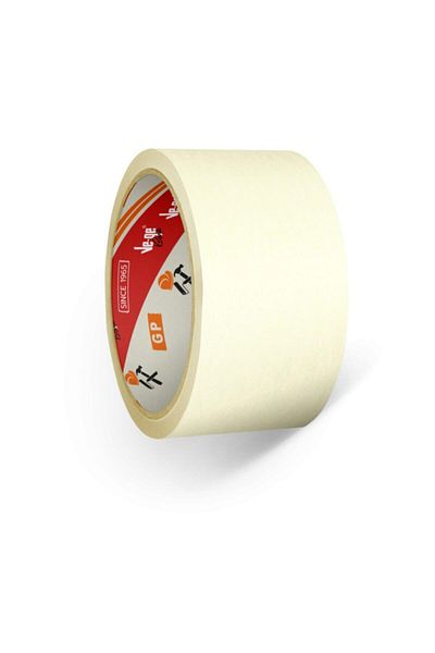 Ve-ge Beige Crepe Tape - 48 Mm x 30 Meters, 6 Pieces