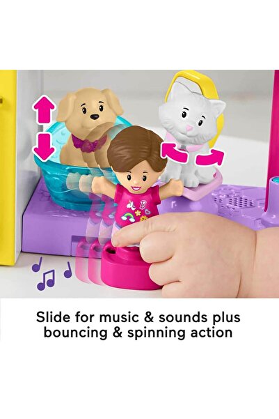 Matchbox Little People'dan Barbie Oyun ve Bakım Evcil Hayvan Spası