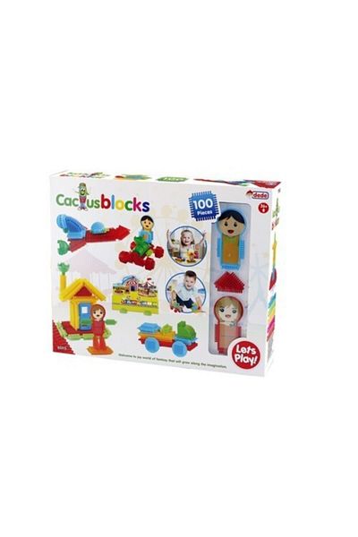 DEDE Educational Toy Cactus Blocks 100 Pieces
