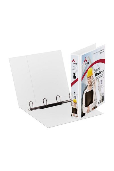 Önder A4 Presentation Folder 4 Rings 30 Mm White