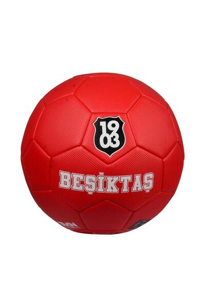 Beşiktaş Futbol Topu Premium No:5 Kırmızı Futbol Topu