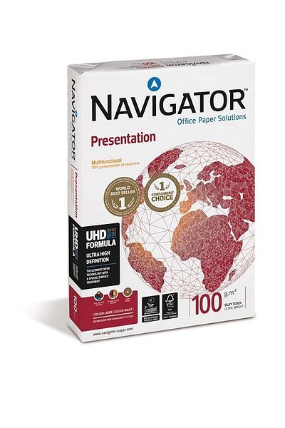 NAVİGATÖR Navigator Gramaged A4 Copy Paper 100 Grams 500 Pieces (1 Ball 500 Pieces of Paper)