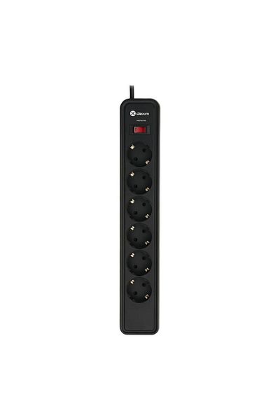 OEM Dexim 6 Port Current Protective Socket with Current Protection Multiple Socket 6-Piece Extender