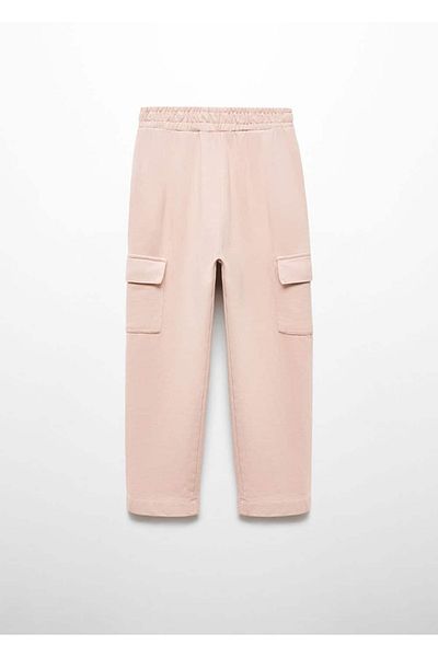 MANGO Kids Pink Pants for Kids