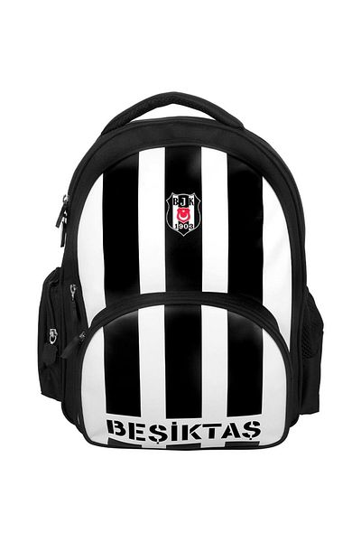 Beşiktaş Licensed Me Collection 3 Compartment School Bag Black