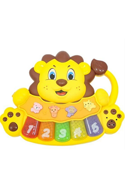 Birlik Oyuncak 855-33a-24 Türkçe Eğitici Sesli Işıklı Masalcı Aslan Piyano Oy...