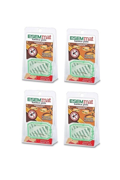 Esemmat Güvenli Ve Kesin Etkili Karınca Yemi X4 Adet