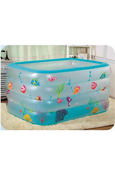 BESTWAY 62002 Pompalı, 1909089, Derin Şişme Aile Havuzu 140x100x70cm