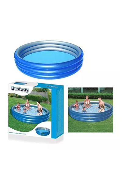 BESTWAY Büyük Şişme Havuz 249 cm Çapında / Bestway 51044 Planschbecken Big Me...