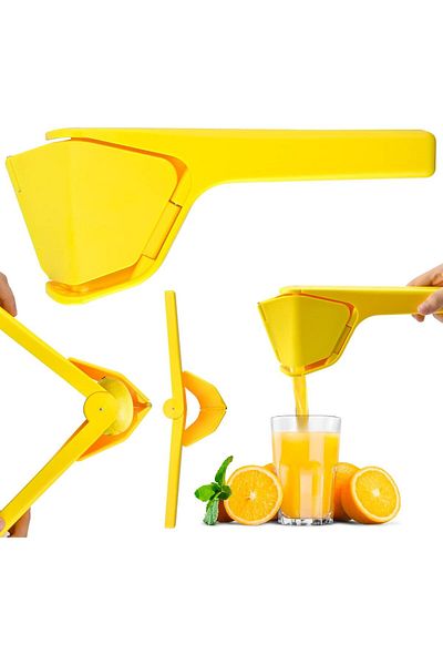 HB LİFE Practical Foldable Luxury Lemon Squeezer Orange Lemon Citrus Juicer Lemon Squeezer