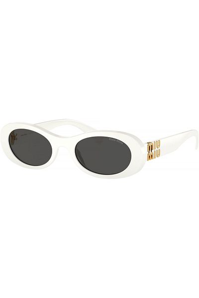 Miu Miu MU 06ZS (1425S0) 50 - Women's White Sunglasses