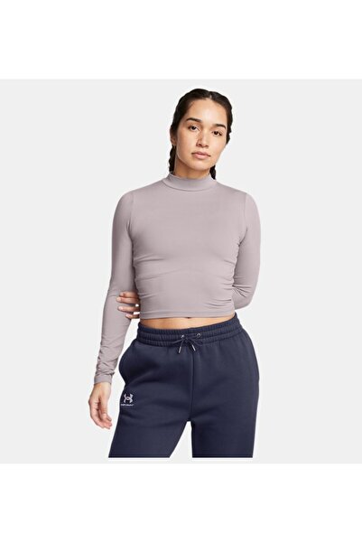 Under Armour Kadın UA Meridian Uzun Kollu Mock Tişört 1380773-015