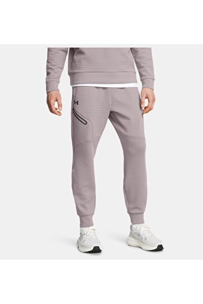 Under Armour Erkek UA Unstoppable Fleece Grid Eşofman Altı 1386544-015