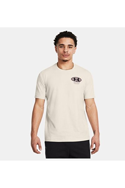 Under Armour Erkek Grounds Bisiklet Yaka Heavyweight Kısa Kollu Tişört 138771...