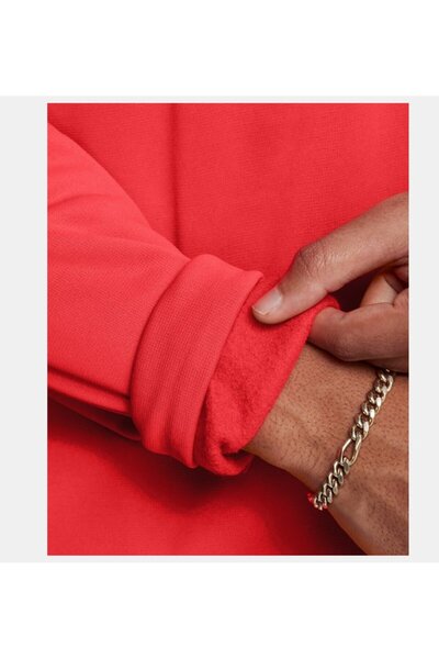 Under Armour Erkek UA Armour Fleece 1/4 Fermuarlı Sweatshirt 1373358-713