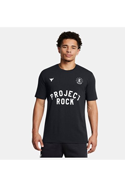 Under Armour Erkek UA Project Rock Kısa Kollu BOH Tişört 1386890-001