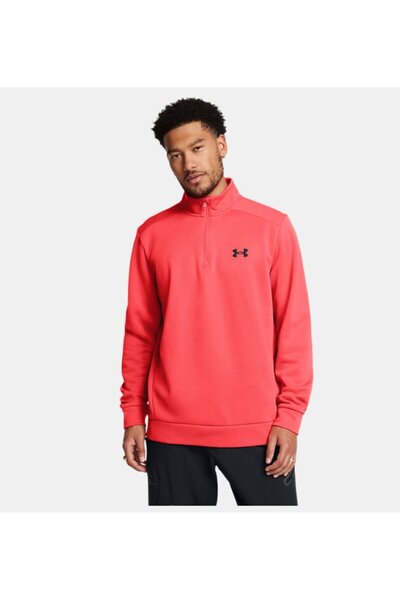 Under Armour Erkek UA Armour Fleece 1/4 Fermuarlı Sweatshirt 1373358-713