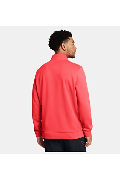 Under Armour Erkek UA Armour Fleece 1/4 Fermuarlı Sweatshirt 1373358-713