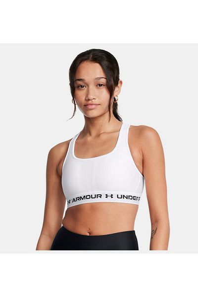 Under Armour Women's Ua Crossback Mid Sports Bra 1361034 -101