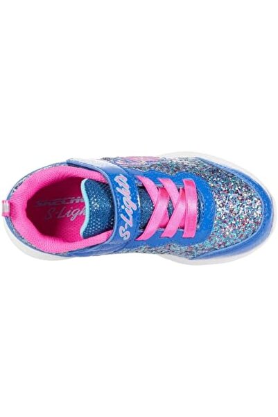 SKECHERS Glimmer Kicks  Glitter n' Glow Bebek Spor Ayakkabı 20267n 20267n-Blnp