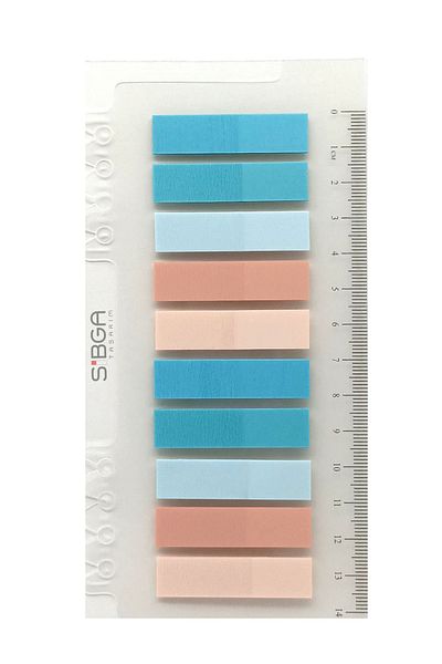 sibga tasarım Transparent Colored Postit Post-it Post ItBookmark Bookmark Postit Sticker Note Paper 200 Sheets
