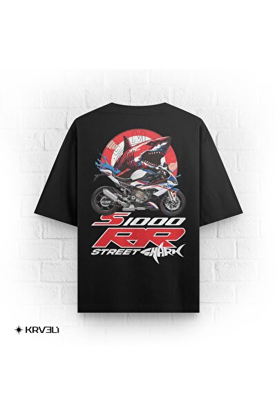 krvelistore Bmw S1000rr Oversize T-shirt, Motorsiklet T-shirtleri