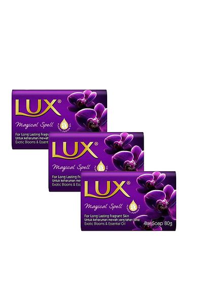 LUX 3 Pieces of Soap Purple 80 gr Magical Spell