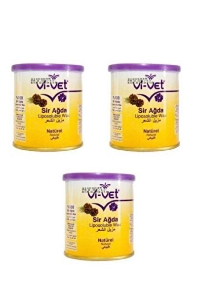 Vi-vet Vivet Sir Ağda Konserve Naturel 240 ml 3'lü Set