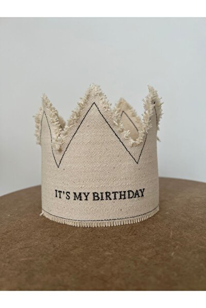 Kukuletaparty Doğum Günü Şapkası - ITS MY BİRTHDAY İskandinav Taç