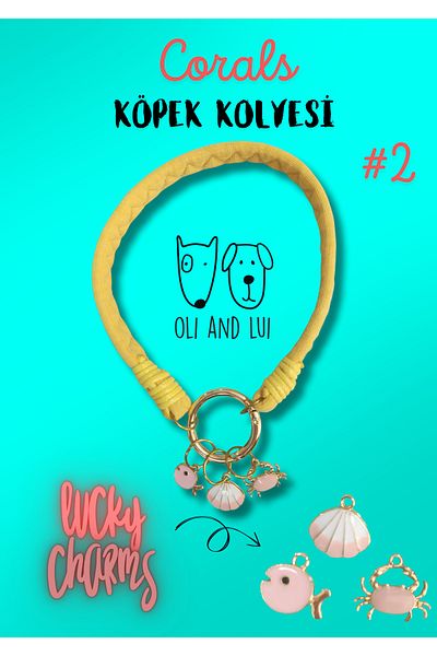 Oli and Lui Corals Cat Dog Necklace - Cute and Charm Detailed