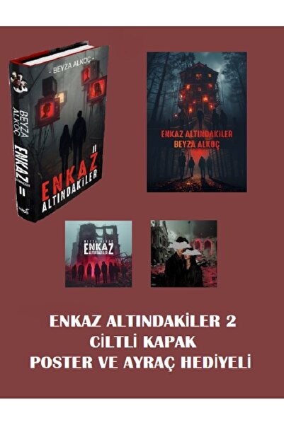 İndigo Kitap ENKAZ ALTINDAKİLER 2 CİLTLİ KAPAK POSTER AYRAÇ HEDİYELİ