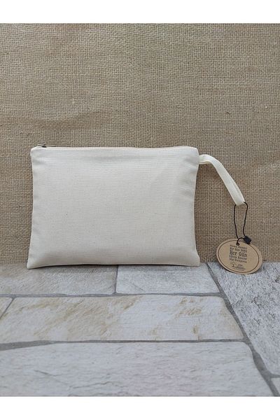 OBİDEV Εκτύπωση σανίδας Μονό λουλούδι Lotus Clutch, Τσάντα Portfolio, Τσάντα μακιγιάζ