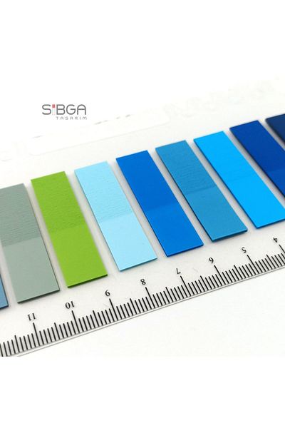 sibga tasarım Transparent Colored Postit Post-it Post ItBookmark Bookmark Postit Sticker Note Paper 200 Sheets