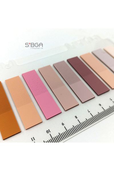 sibga tasarım Transparent Colored Postit Post-it Post ItBookmark Bookmark Postit Sticker Note Paper 200 Sheets