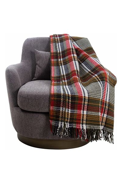 Mudo Home Green Oxford Scotch Knee Blanket - 130X170