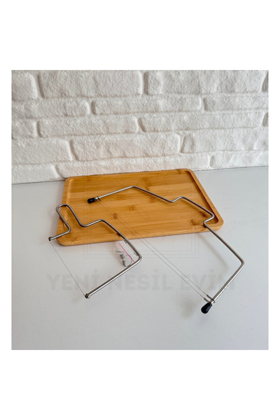 yeninesilevim Paslanmaz Peynir Dilimleyici ve Pasta Kek Pandispanya Teli