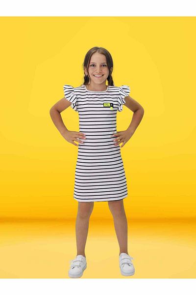 GZT TEKSTİL Rochie de vară cu dungi